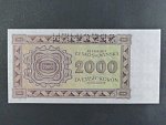 2000 K 1945 série 23Jň, perf. SPECIMEN dole, poloha vodoznaku C