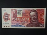 50 Sk/Kčs 1987 s. F 63 kolkovaná, Baj. SK2a