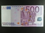 500 Euro 2002 s.V, Španělsko, podpis Willema F. Duisenberga, T001 tiskárna  Belgie