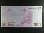 500 Euro 2002 s.Z, Belgie, podpis Willema F. Duisenberga, T001 tiskárna Belgie