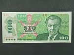 100 Kčs 1989 s. A 15