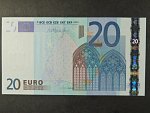 20 Euro 2002 s.D, Estonsko, podpis Mario Draghi, R028 tiskárna Bundesdruckerei, Německo