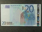 20 Euro 2002 s.E, Slovensko, podpis Jeana-Clauda Tricheta, R027 tiskárna Bundesdruckerei, Německo 
