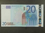20 Euro 2002 s.M, Portugalsko, podpis Willema F. Duisenberga, U006 tiskárna  Valora - Banco de Portugalsko, Portugalsko