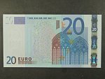 20 Euro 2002 s.M, Portugalsko, podpis Jeana-Clauda Tricheta, U013 tiskárna  Valora - Banco de Portugalsko, Portugalsko