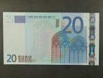 20 Euro 2002 s.M, Portugalsko, podpis Jeana-Clauda Tricheta, U014 tiskárna  Valora - Banco de Portugalsko, Portugalsko