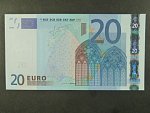 20 Euro 2002 s.P, Holandsko, podpis Jeana-Clauda Tricheta, G003 tiskárna Koninklijke Joh. Enschedé, Holandsko