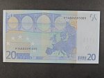 20 Euro 2002 s.P, Holandsko, podpis Jeana-Clauda Tricheta, G006 tiskárna Koninklijke Joh. Enschedé, Holandsko