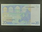 20 Euro 2002 s.P, Holandsko, podpis Jeana-Clauda Tricheta, G014 tiskárna Koninklijke Joh. Enschedé, Holandsko
