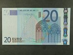 20 Euro 2002 s.P, Holandsko, podpis Mario Draghi, R020 tiskárna Bundesdruckerei, Německo 