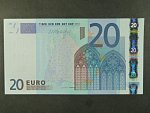 20 Euro 2002 s.P, Holandsko, podpis Mario Draghi, R021 tiskárna Bundesdruckerei, Německo 
