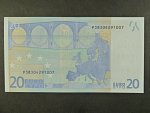 20 Euro 2002 s.P, Holandsko, podpis Mario Draghi, R029 tiskárna Bundesdruckerei, Německo 