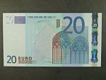 20 Euro 2002 s.S, Itálie, podpis Willema F. Duisenberga, J005 tiskárna Istituto Poligrafico e Zecca dello Stato, Itálie
