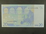 20 Euro 2002 s.S, Itálie, podpis Jeana-Clauda Tricheta, J012 tiskárna Istituto Poligrafico e Zecca dello Stato, Itálie
