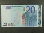 20 Euro 2002 s.S, Itálie, podpis Jeana-Clauda Tricheta, J012 tiskárna Istituto Poligrafico e Zecca dello Stato, Itálie