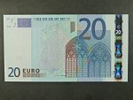 20 Euro 2002 s.S, Itálie, podpis Jeana-Clauda Tricheta, J019 tiskárna Istituto Poligrafico e Zecca dello Stato, Itálie