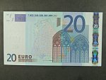 20 Euro 2002 s.S, Itálie, podpis Jeana-Clauda Tricheta, J024 tiskárna Istituto Poligrafico e Zecca dello Stato, Itálie
