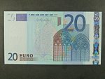 20 Euro 2002 s.S, Itálie, podpis Mario Draghi, J032 tiskárna Istituto Poligrafico e Zecca dello Stato, Itálie
