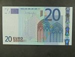 20 Euro 2002 s.S, Itálie, podpis Mario Draghi, J034 tiskárna Istituto Poligrafico e Zecca dello Stato, Itálie