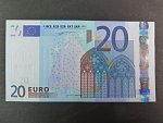 20 Euro 2002 s.U, Francie, podpis Willema F. Duisenberga, L005 tiskárna Banque de France, Francie