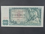 100 Kčs 1961 série C 15 bankovní vzor s perf. SPECIMEN, Baj. 98a, Pi. 91a, Ka. 96a