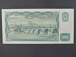 100 Kčs 1961 série C 15 bankovní vzor s perf. SPECIMEN, Baj. 98a, Pi. 91a, Ka. 96a