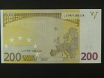200 Euro 2002 s. L, Finsko, podpis Willema F. Duisenberga, D001 tiskárna Setec Oy, Finsko