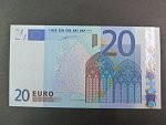 20 Euro 2002 s.U, Francie, podpis Willema F. Duisenberga, L014 tiskárna Banque de France, Francie