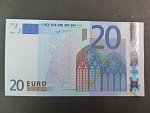 20 Euro 2002 s.U, Francie, podpis Willema F. Duisenberga, L022 tiskárna Banque de France, Francie