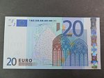 20 Euro 2002 s.U, Francie, podpis Willema F. Duisenberga, L027 tiskárna Banque de France, Francie