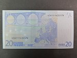20 Euro 2002 s.U, Francie, podpis Jeana-Clauda Tricheta, L041 tiskárna Banque de France, Francie