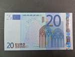 20 Euro 2002 s.U, Francie, podpis Jeana-Clauda Tricheta, L051 tiskárna Banque de France, Francie