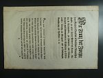císařský patent Františka I. z 15.5.1800 k vydání bankocedulí včetně formulářů 1 a 2 Gulden 1.1.1800 a z 15.7.1800 k vydání bankocedulí včetně formulářů 5, 10, 25, 50 / 100, 500 a 1000 Gulden 1.1.1800