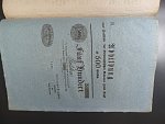 cirkulář z c.k. českého zemského Gubernia z 20.9.1816 k vydání bankocedulí včetně formulářů 100 a 500 / 1000 Gulden 1.7.1816, Ri. 59 - 61 Fc