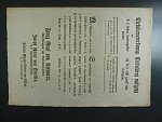 cirkulář z c.k. českého zemského Gubernia z 20.9.1816 k vydání bankocedulí včetně formulářů 100 a 500 / 1000 Gulden 1.7.1816, Ri. 59 - 61 Fc