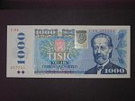 1000 Sk 1985 s. U, Kolkovaná, Baj. SK 5, Pi. 19