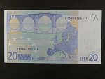 20 Euro 2002 s.V, Španělsko, podpis Jeana-Clauda Tricheta, M013 tiskárna Fábrica Nacional de Moneda , Španělsko