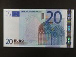 20 Euro 2002 s.X, Německo, podpis Jeana-Clauda Tricheta, P016 tiskárna Giesecke a Devrient, Německo