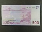500 Euro 2002 s.N, Rakousko, podpis Willema F. Duisenberga, F001 tiskárna Österreichische Banknoten und Sicherheitsdruck, Rakousko