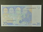 20 Euro 2002 s.F, Malta, podpis Mario Draghi,  R031 tiskárna Bundesdruckerei, Německo
