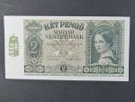 Maďarsko, 2 Pengö 15.7.1940 série J 649 bílý papír, Ba. H 2a