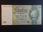 Německo, 50 RM 1933 série M, válečné vydání, Ba. D6e