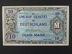 Německo, Alliierte 10 M 1944 SSSR číslovač 9-míst, Ba. AM4c
