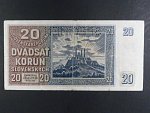 20 Ks 1939 série Cb 54 perf. SPECIMEN nahoře
