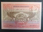 500 Kčs 1919 série 001 novotisk vydaný STC pro město Ivančice ke 160.výročí narození Alfonse Muchy v Ivančicích, (SÉRIE 000100-000199)