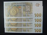 Pamětní tisk z nevydaného oceněného návrhu 100 Kč 2019 série A01, B01, C01, D01 od Karla Zemana k 100.výročí budování české měny, motiv s Rašínem, sada 4 kusů, dárkový obal, náklad 2000ks