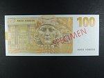 100 Kč 2019 s. RA 00 000000 anulát s přetiskem SPECIMEN, dárkový obal