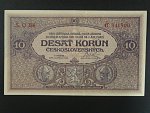 10 Kč 15.4.1919 série O 136