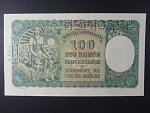 100 Ks 7.10.1940 II.vydání, série K 6, 1x perf. SPECIMEN nahoře