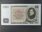 1000 Kč 25.5.1934, série B, 1x perf. SPECIMEN